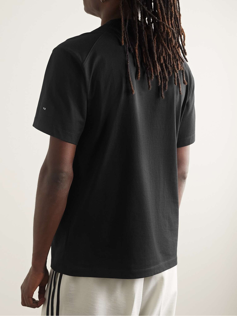 Logo-Appliquéd Cotton-Jersey 티셔츠 4