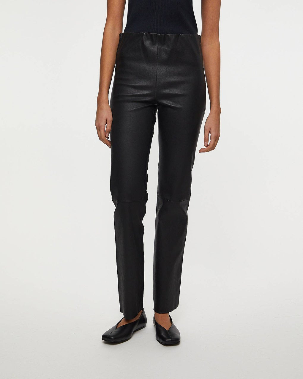Trousers Florentina Leather Black - 2