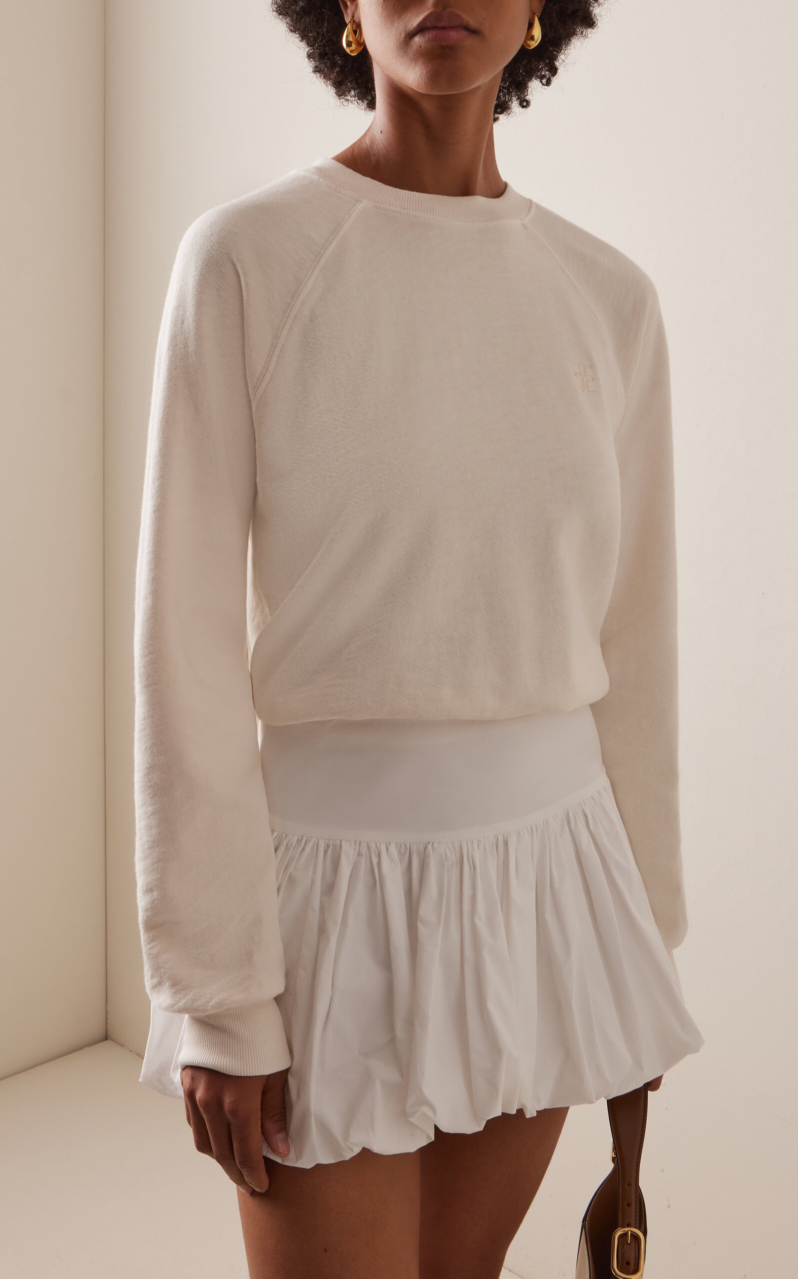 Sonny Cotton Sweater ivory - 2