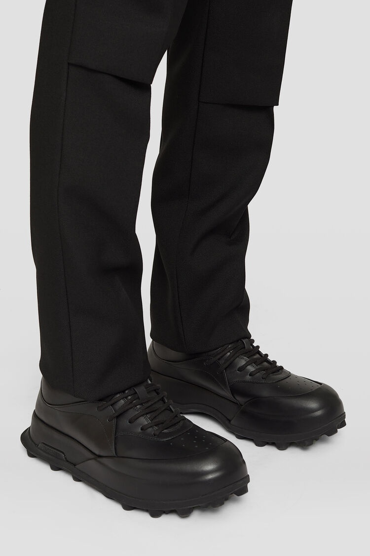 スニーカー JIL SANDER PORCELAIN LEATHER ORB SNEAKERS Jil Sander Orb Sneakers | italist