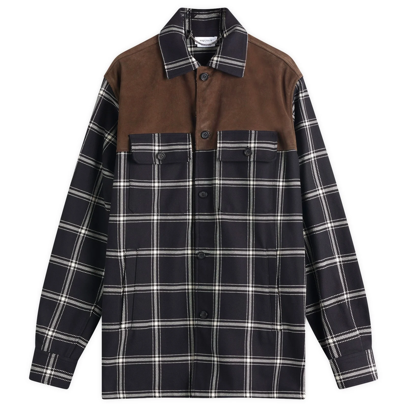 Alexander McQueen Check Overshirt - 1