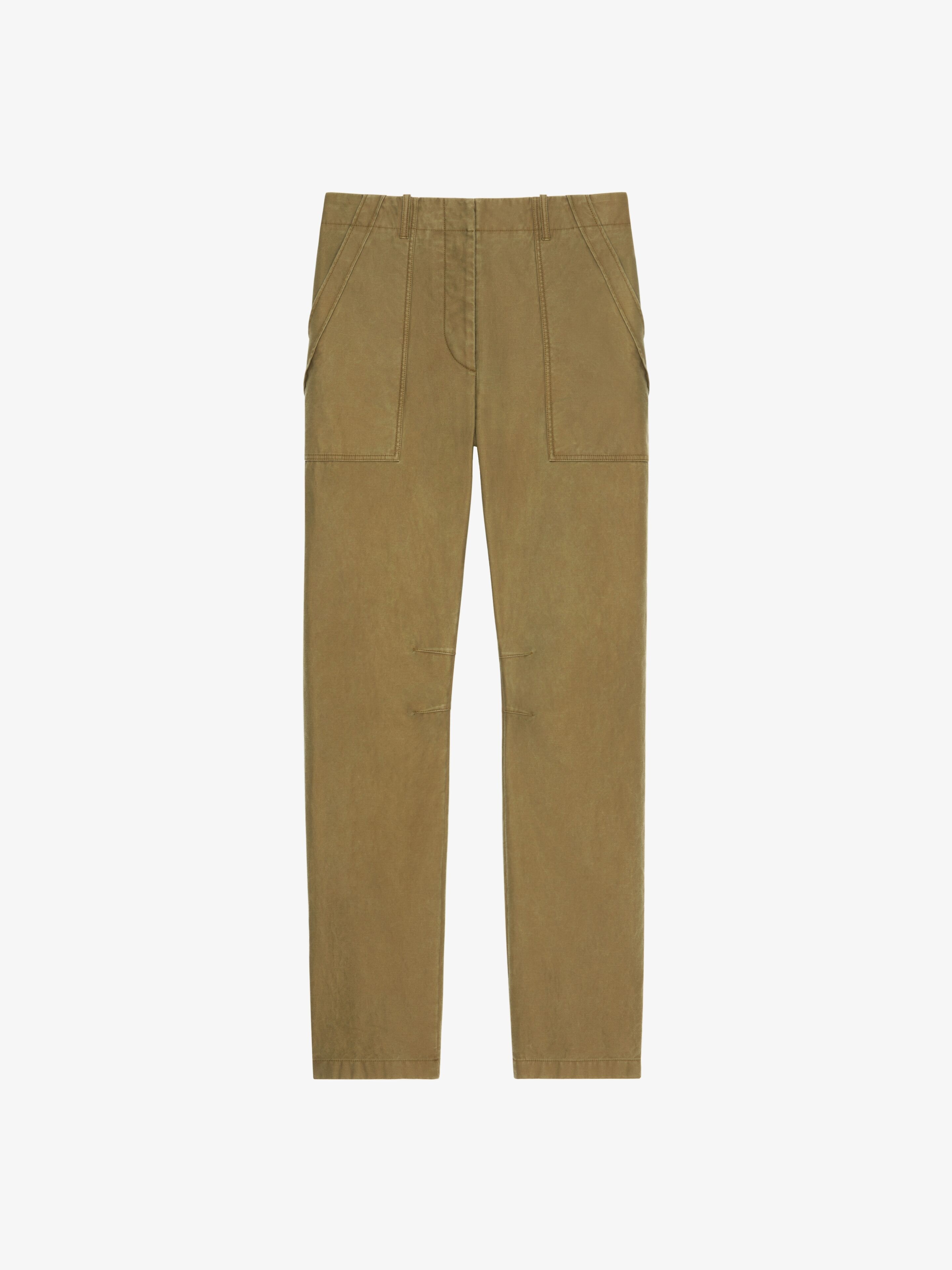 CARGO PANTS IN COTTON - 1