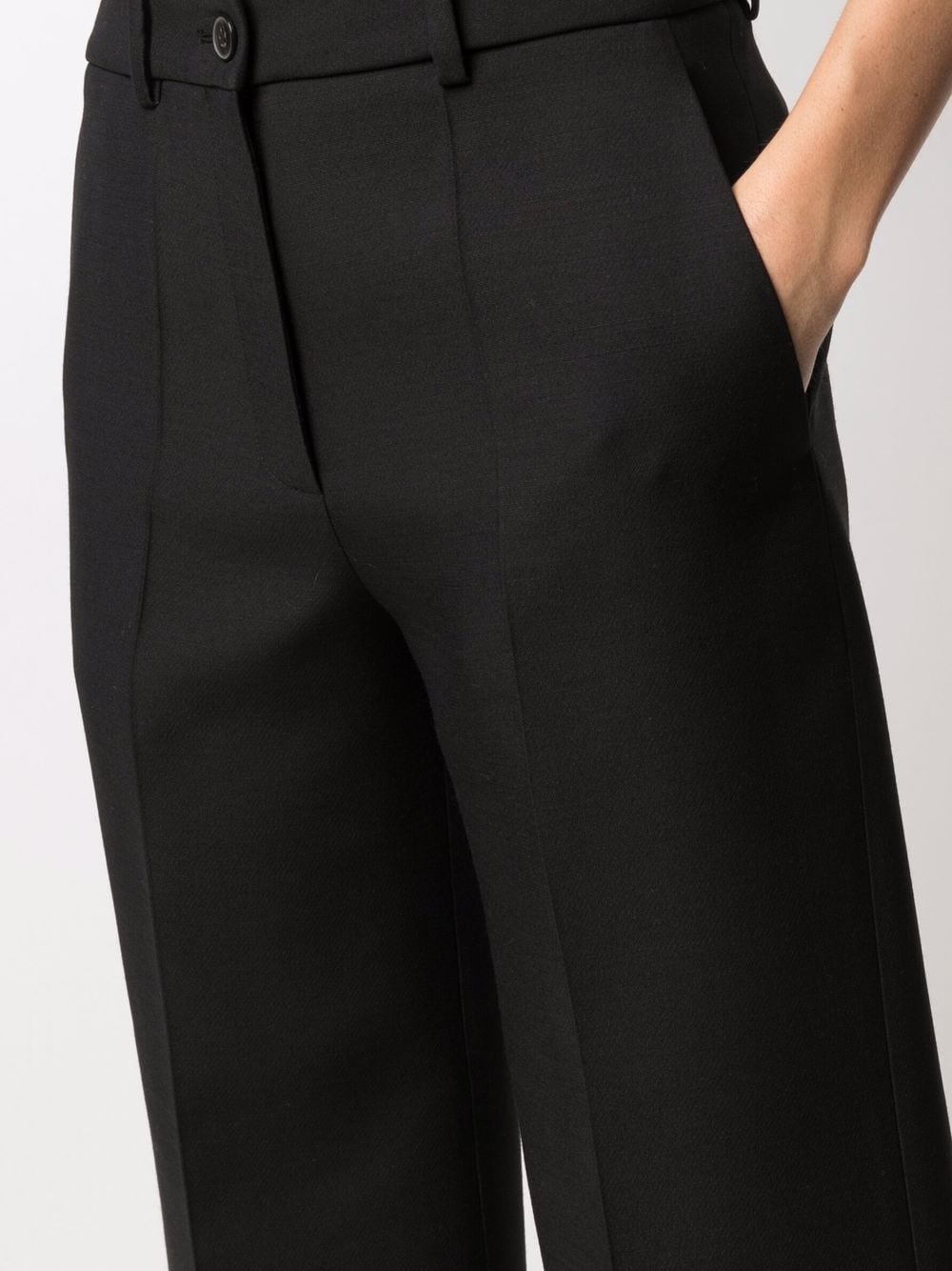 tailored wide-leg trousers - 5