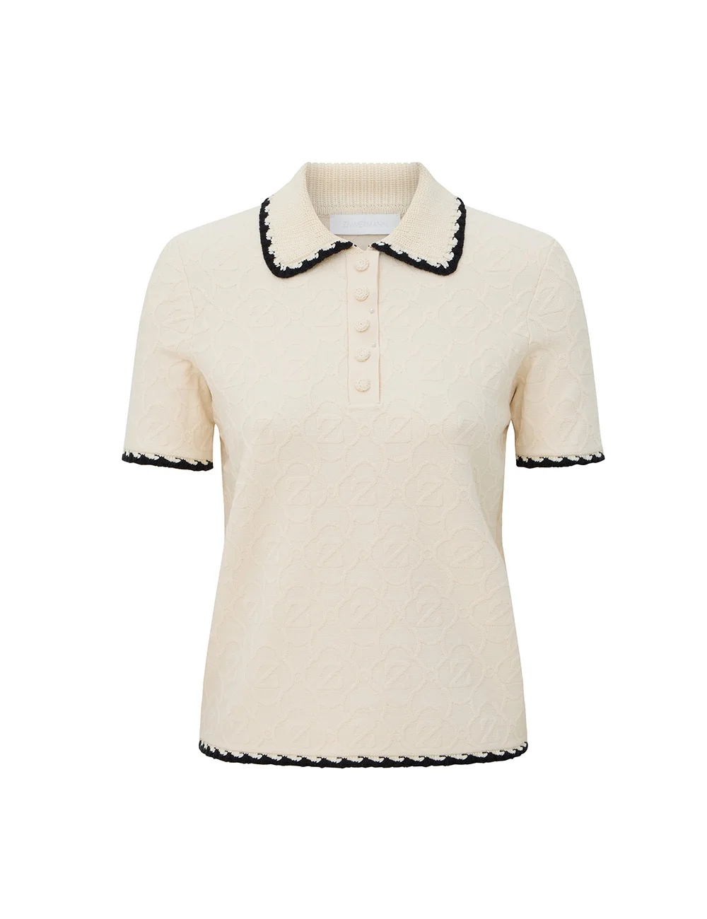 FAIRLIGHT JACQUARD POLO - 1