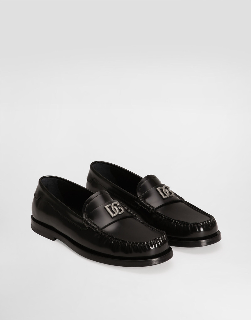 Polished calfskin loafers 2