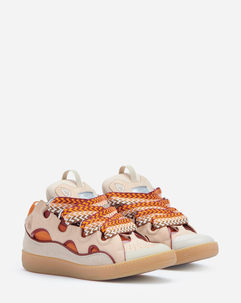 LEATHER CURB SNEAKERS 2