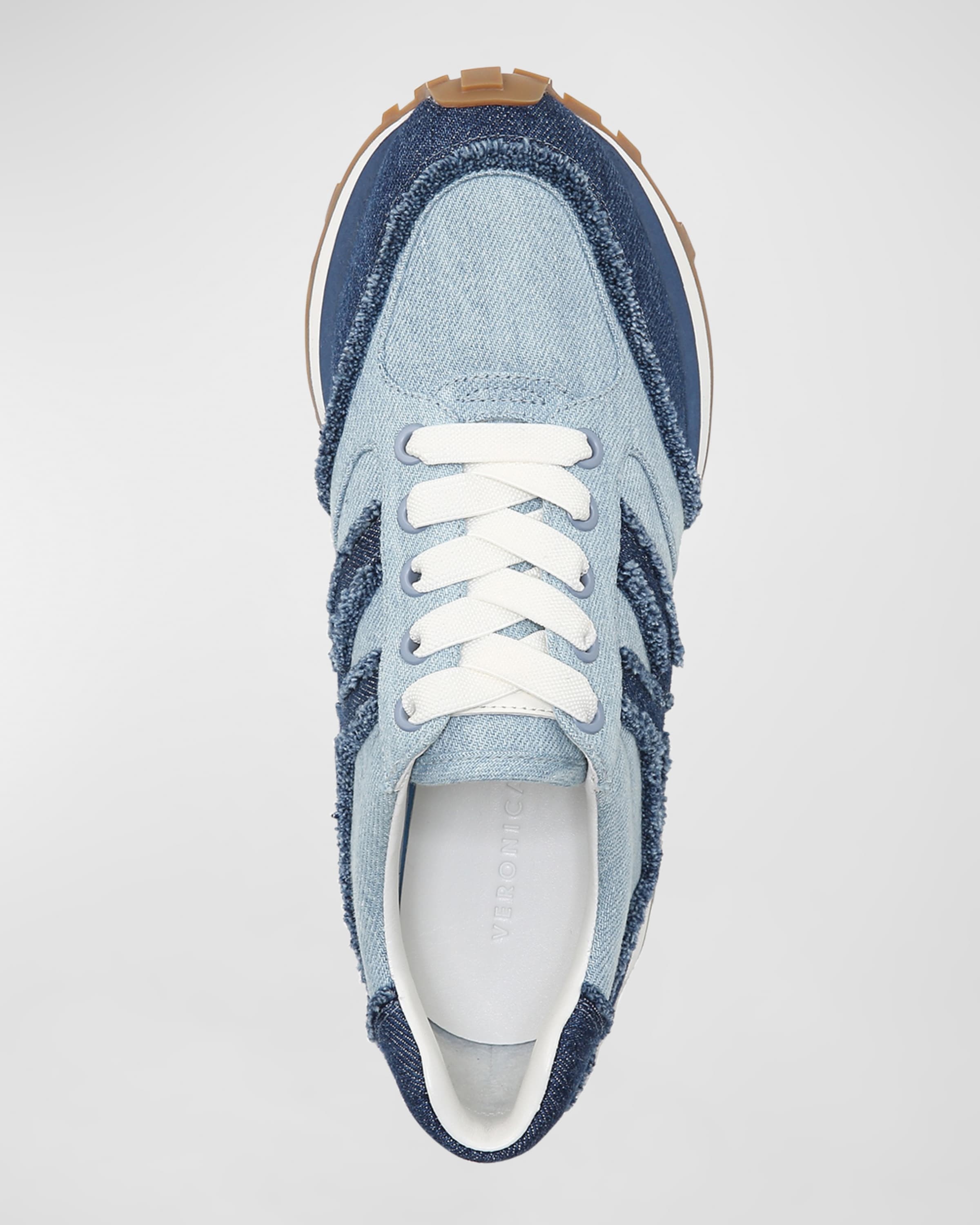 Valentina Denim Retro Sneakers - 4