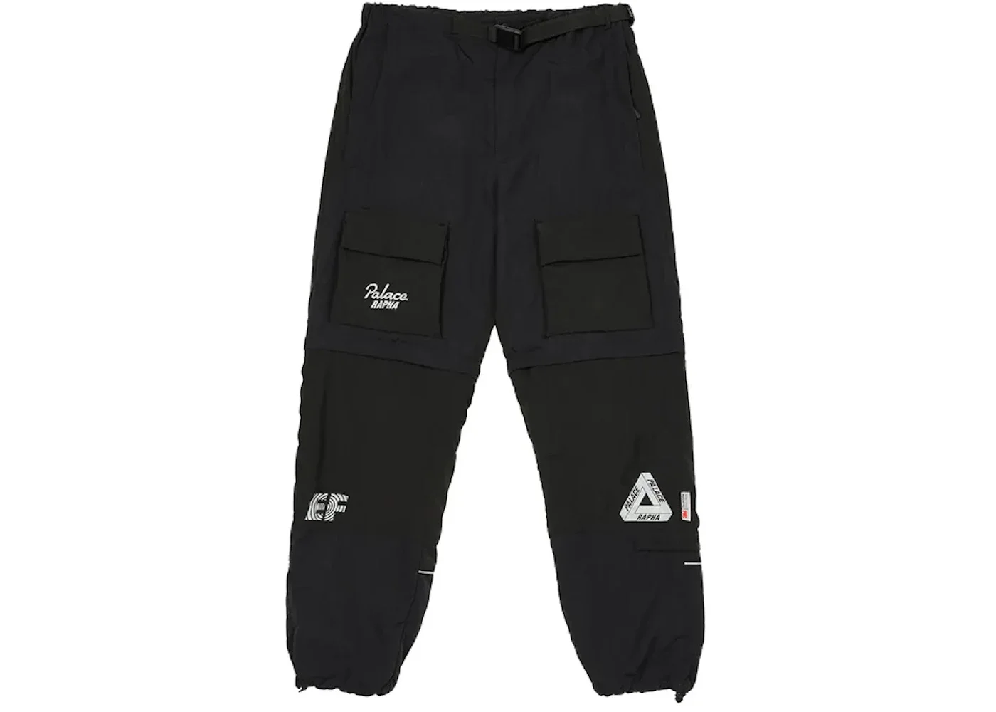 Palace x Rapha EF Education First Tech Zip-Off Trousers Black - 1