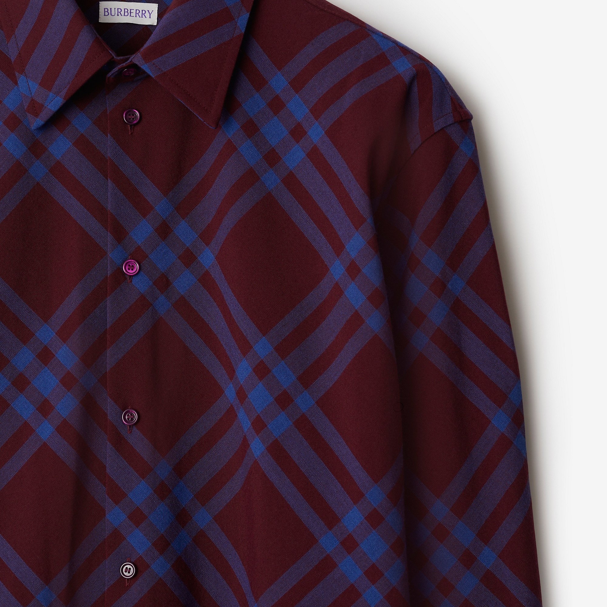 Check Wool Blend Shirt - 7