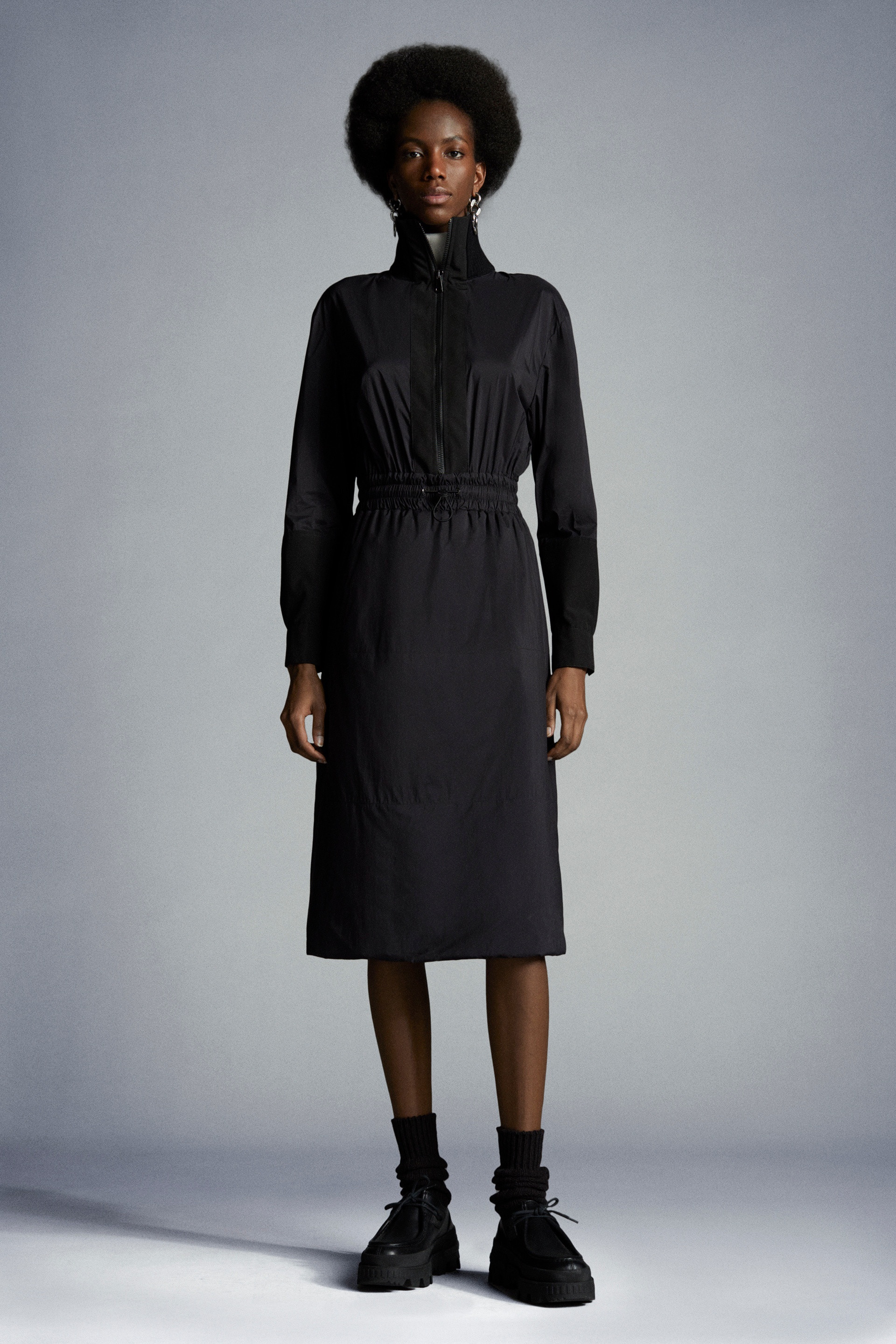 Dress With Drawcord - 2