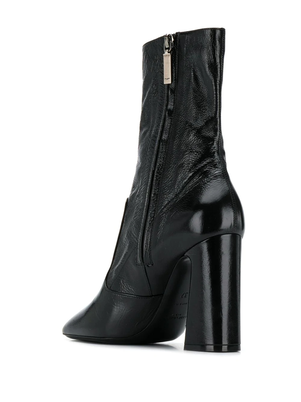 square toe 100mm ankle boot - 3