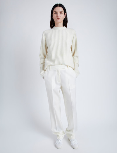 Proenza Schouler Verona Sweater in Midweight Cashmere Rib outlook