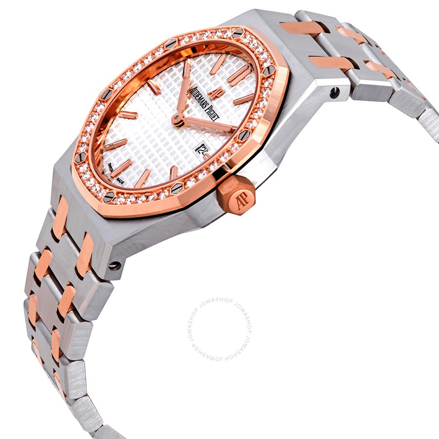 Audemars Piguet Royal Oak Silver Dial Ladies Watch 67651SR.ZZ.1261SR.01 - 2