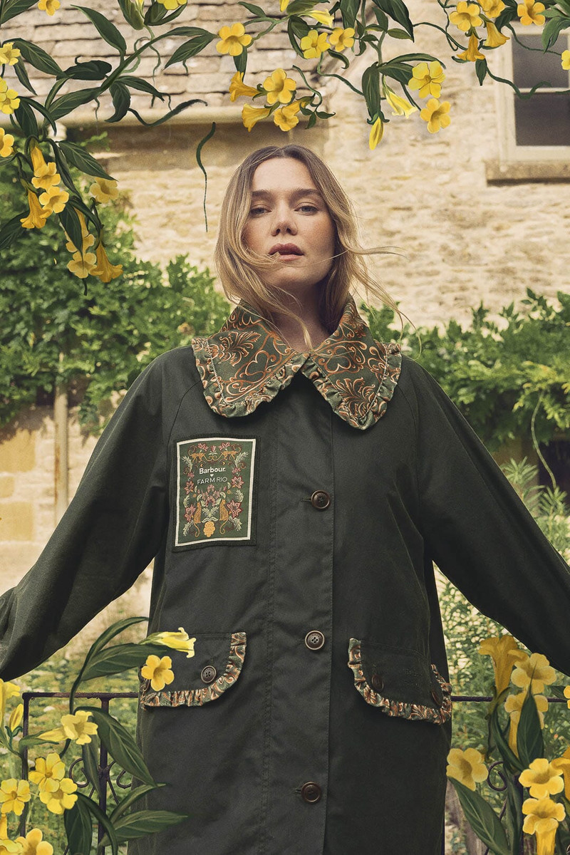FARM RIO Maria-Clara Waxed Jacket outlook