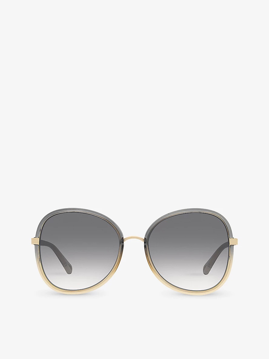 CH0030S butterfly-frame acetate sunglasses - 1