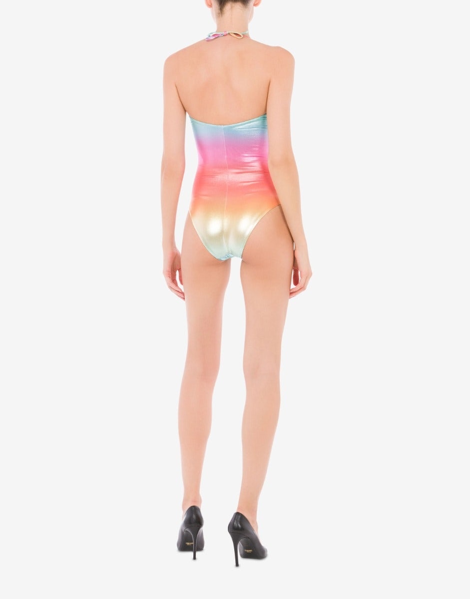 SHINY RAINBOW SWIMSUIT - 5