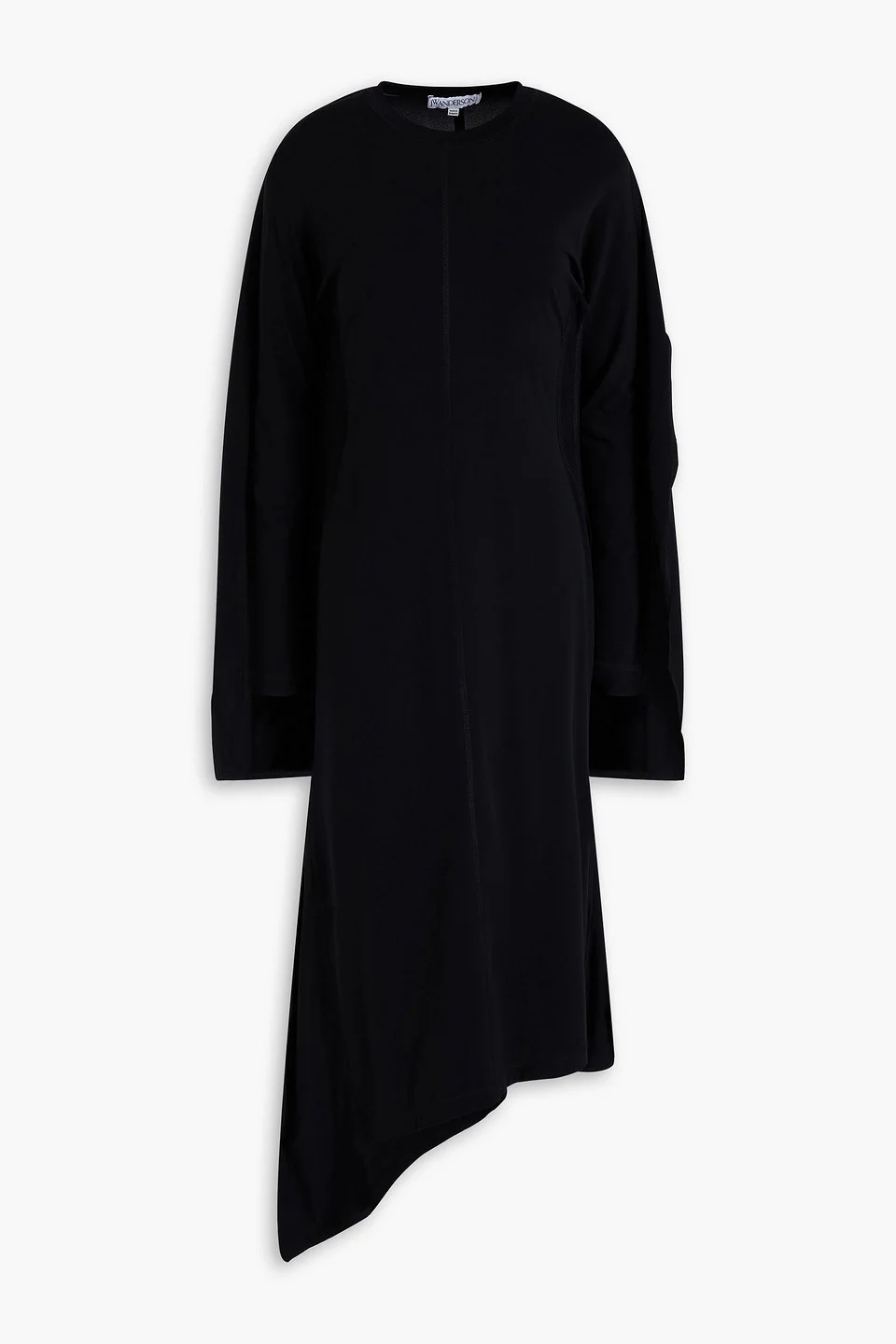 Asymmetric stretch-jersey dress - 1