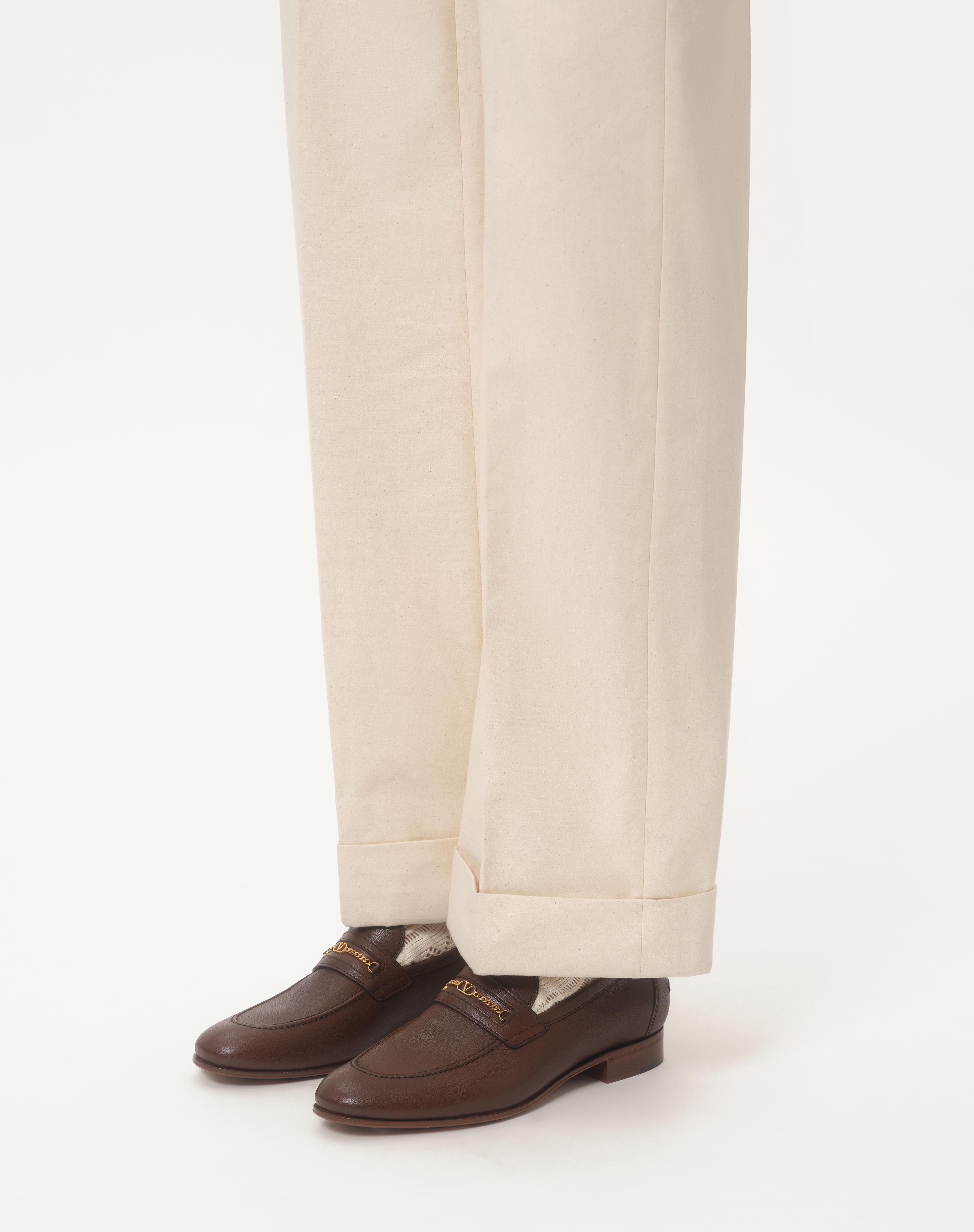 VLOGO SIGNATURE KIDSKIN MOCCASIN - 2
