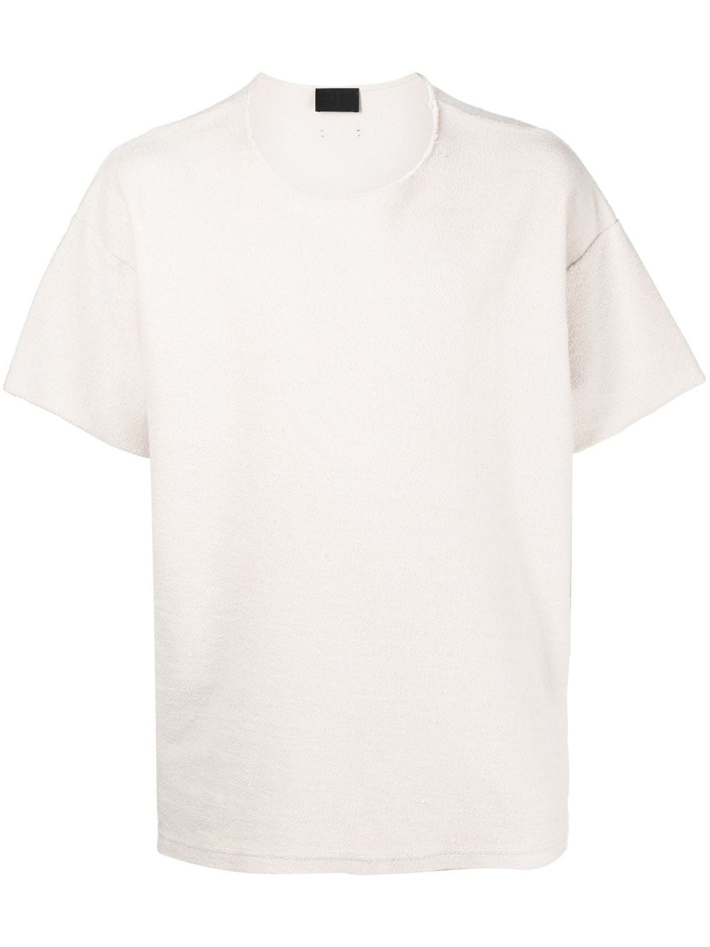 short-sleeve cotton T-shirt - 1