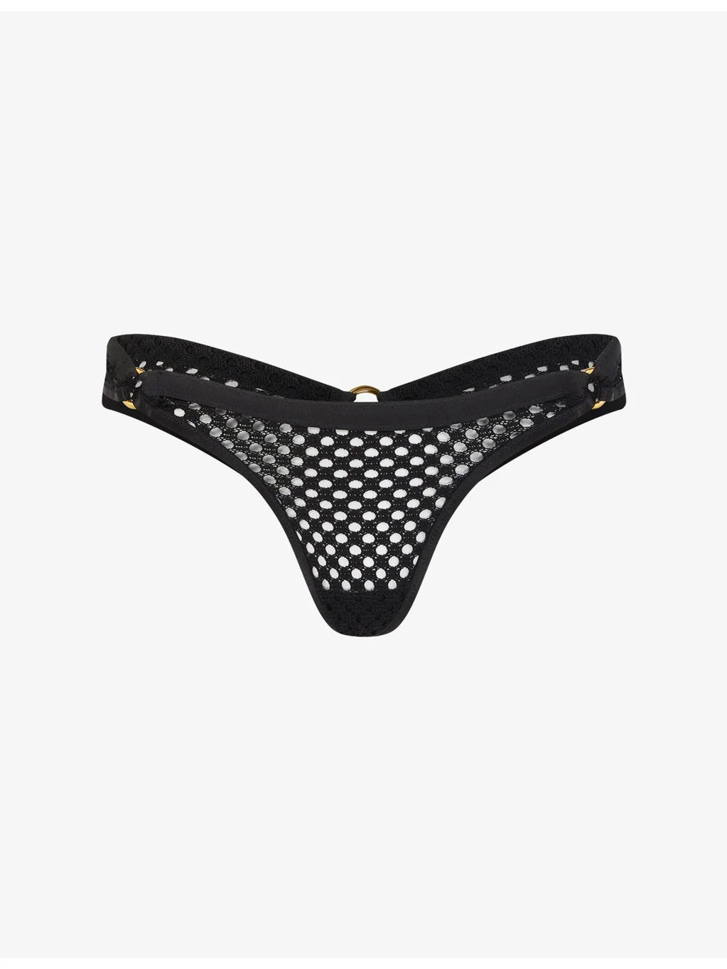 Bubbles Fishnet Thong - 1