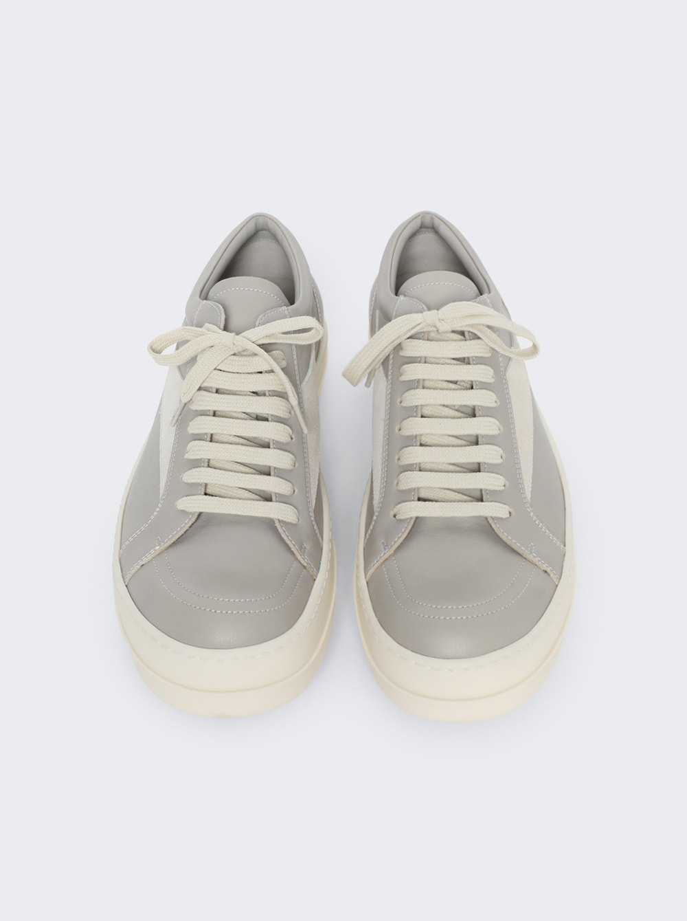 Scarpe In Pelle  Vintage Sneakers Pear And Milk - 3