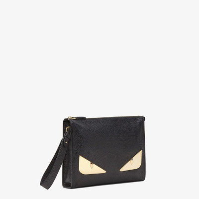 FENDI Black leather pouch outlook