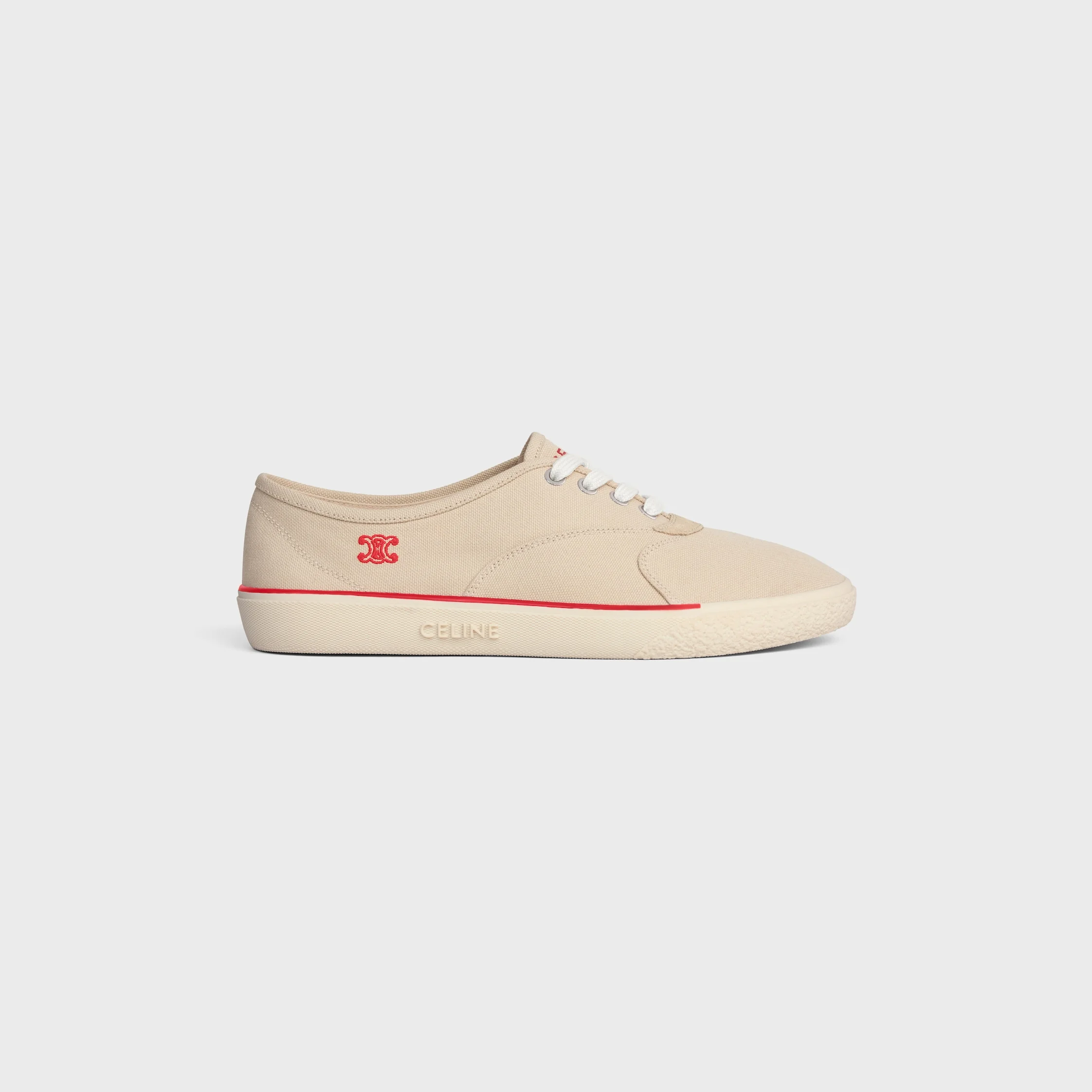 ALAN SNEAKER IN CANVAS AND SUEDE CALFSKIN - 1