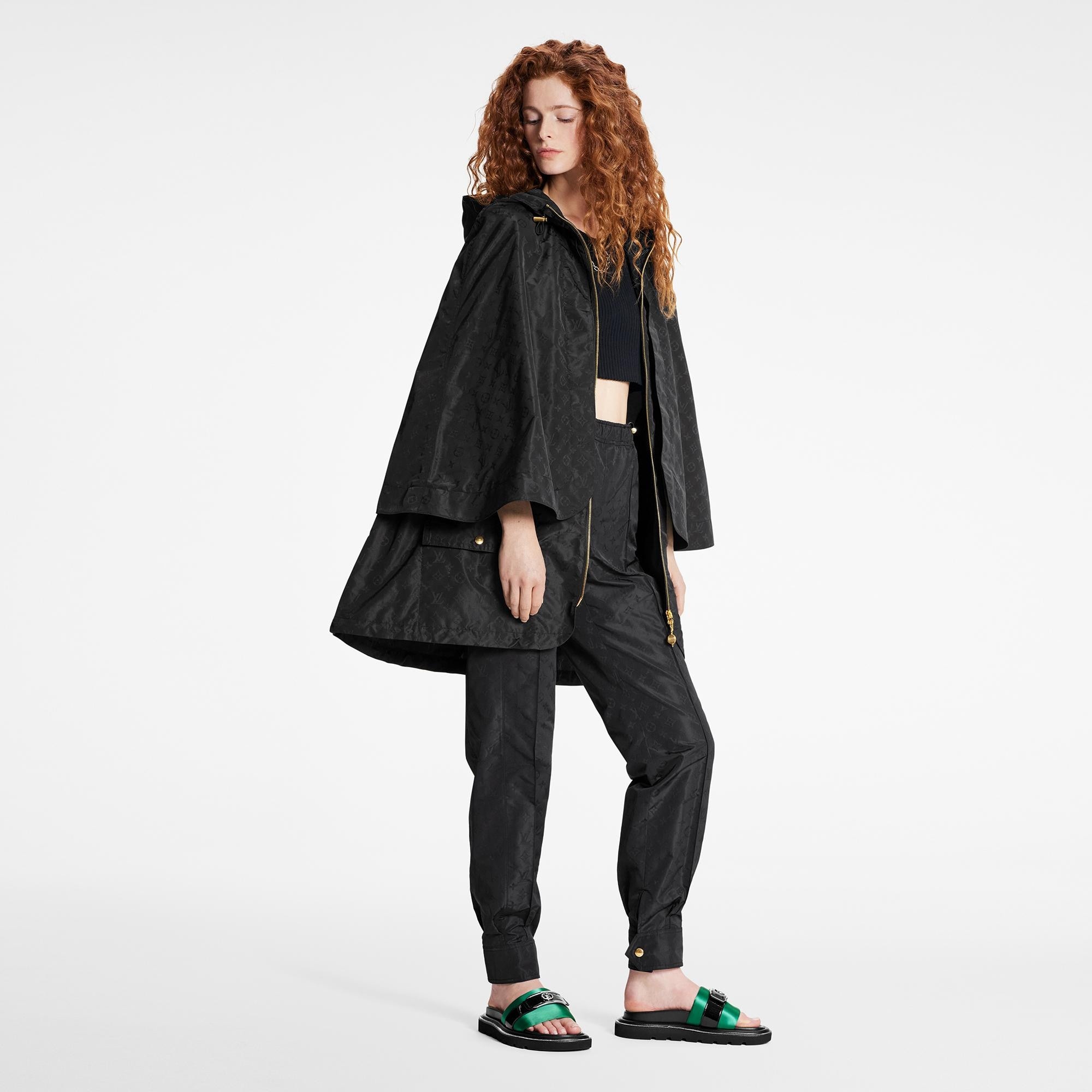 Sleeveless Parka Cape - 4