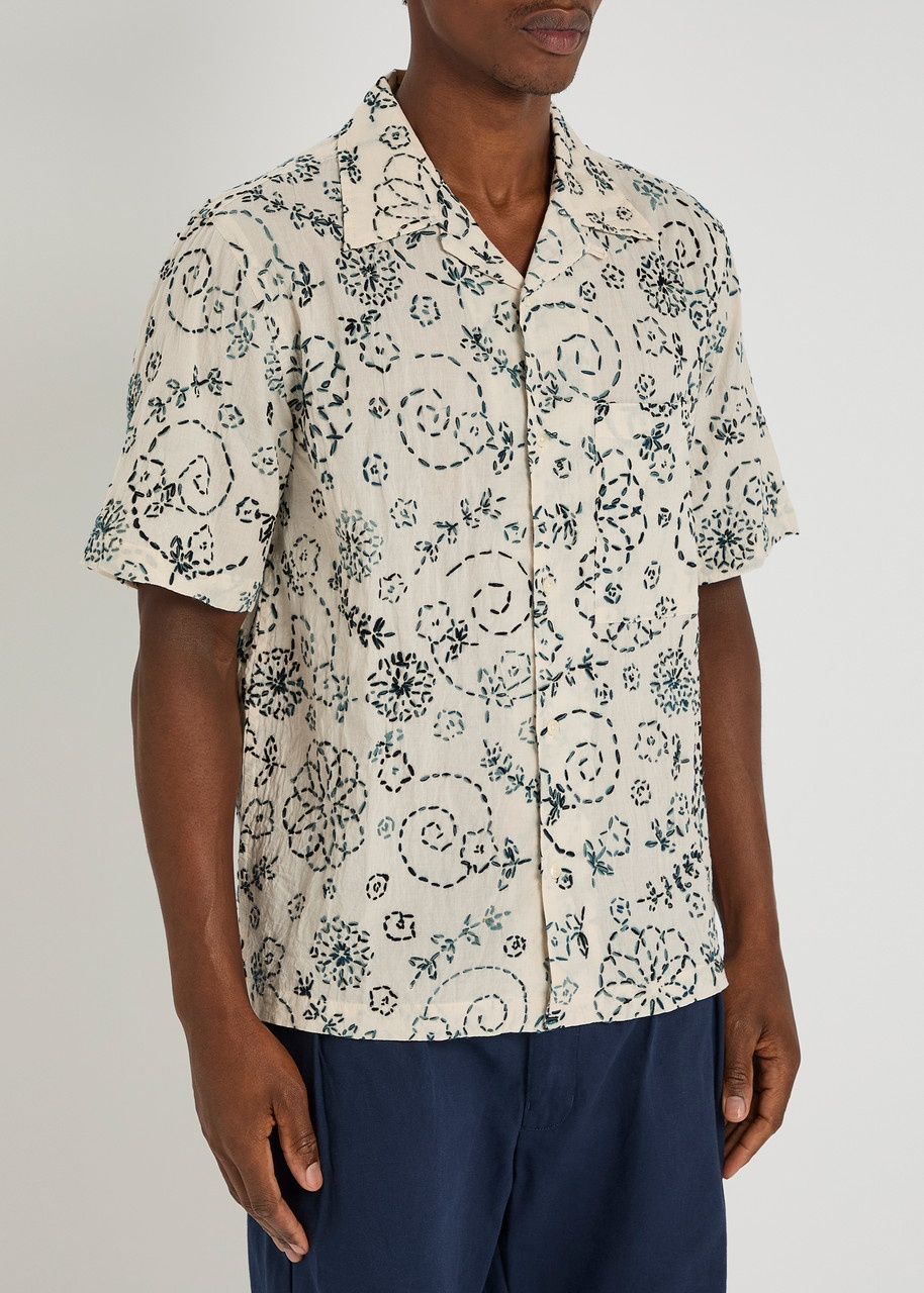 Universal Works Embroidered Cotton Shirt - 2
