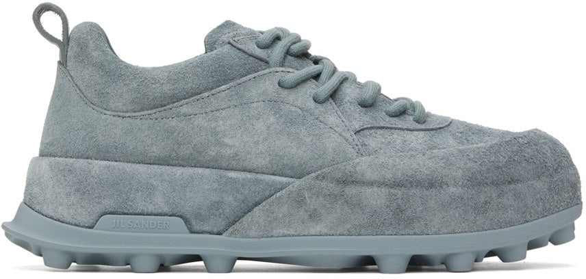 【関税込み】Jil Sander パープル Orb スニーカー Jil Sander ORB LOW-TOP SNEAKER (CADET GREY) | tons | REVERSIBLE