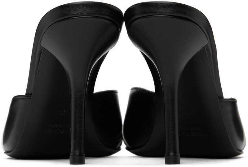 miaou Black & White GIABORGHINI Edition June Mules outlook