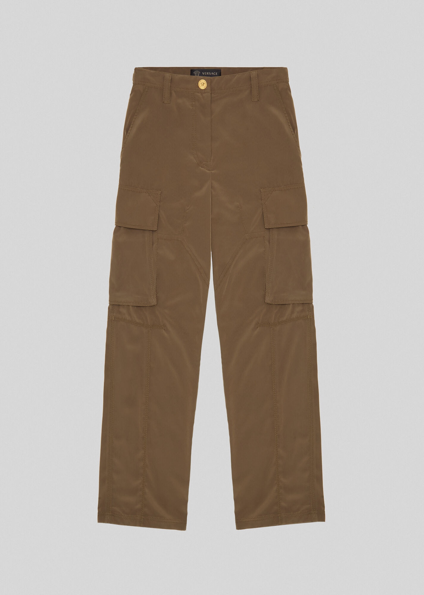 Safari Crêpe de Chine Trousers - 1