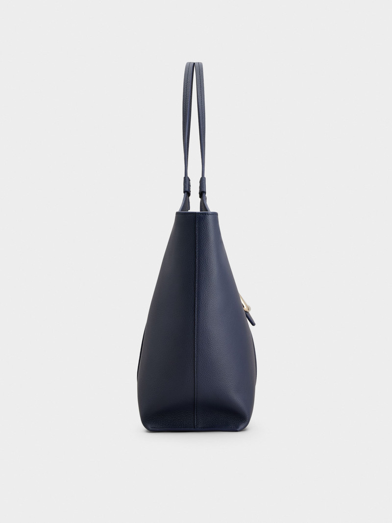 Roger Vivier Viv' Choc Medium Shopping Bag in leather outlook