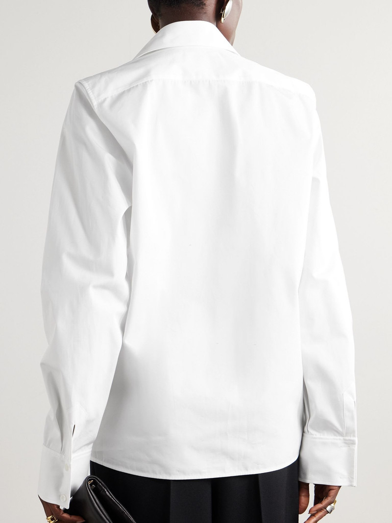 Cotton-poplin shirt White 4