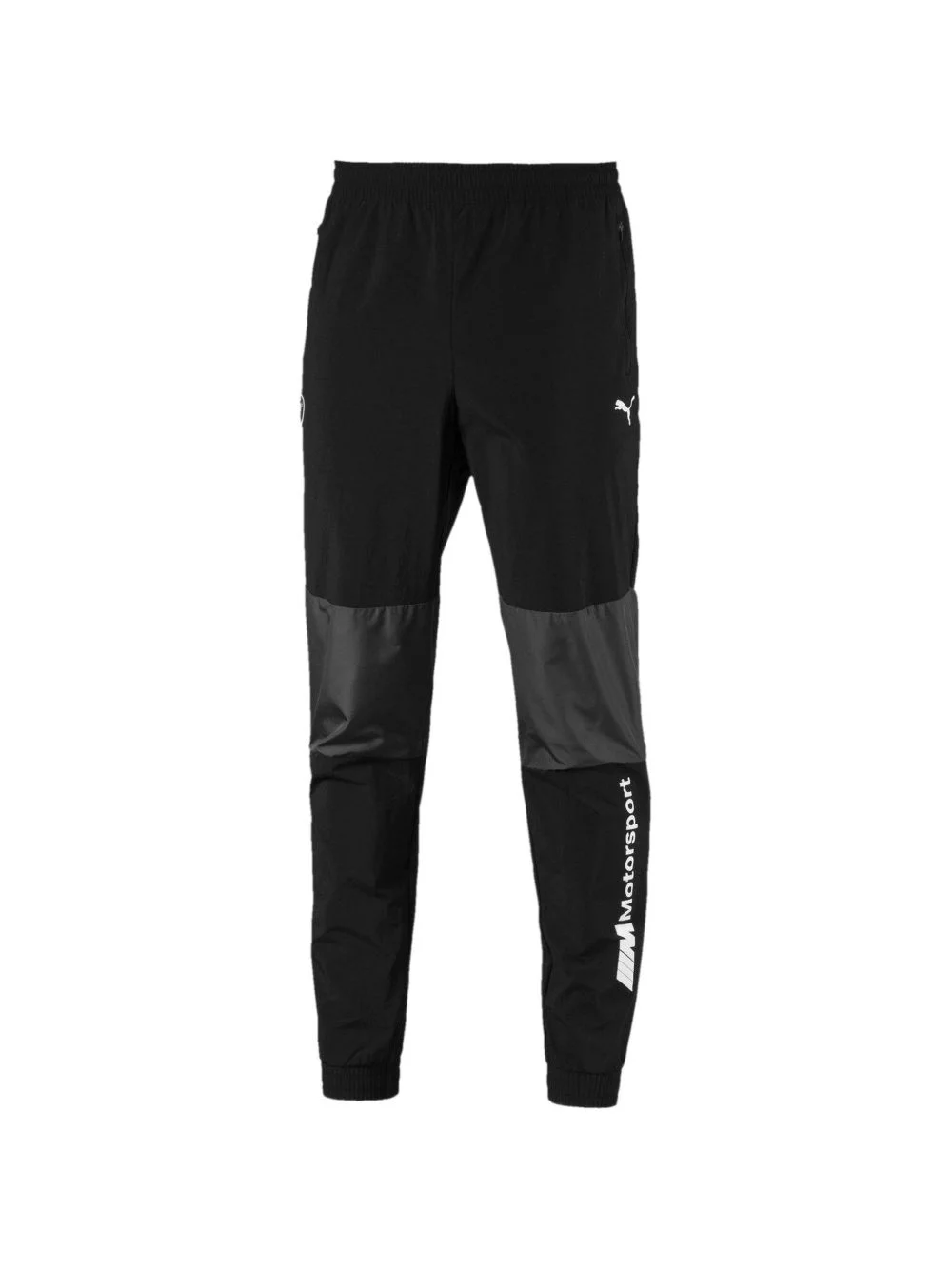 elasticated-waistband track pants - 1