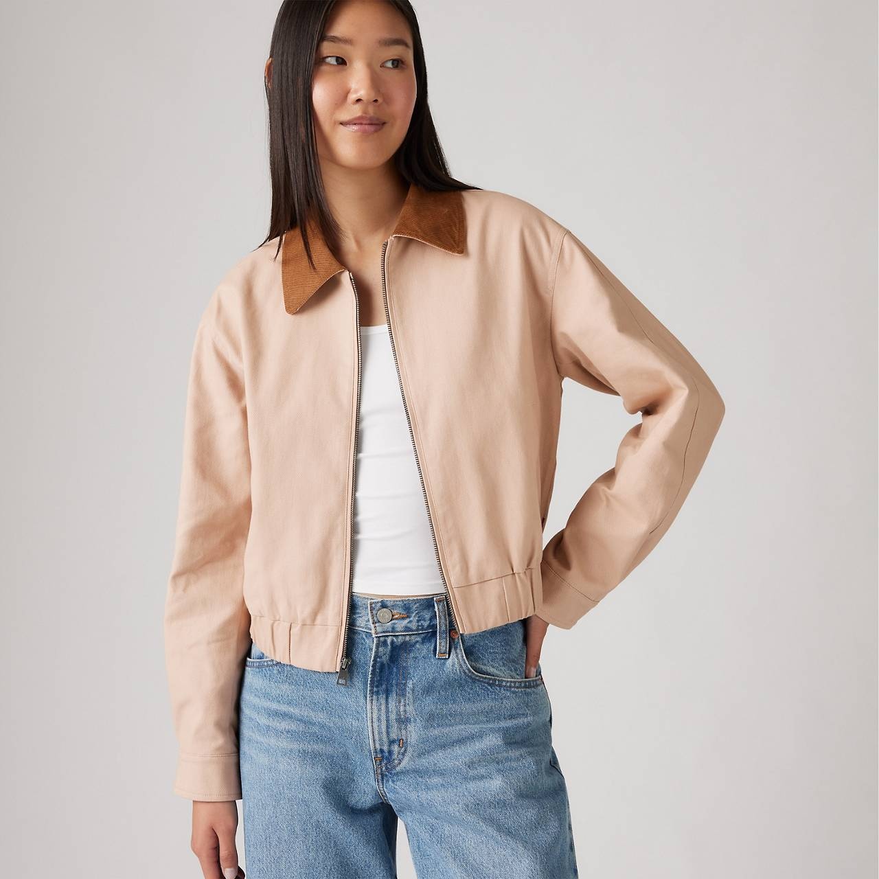 LAYDOWN COLLAR JACKET - 3