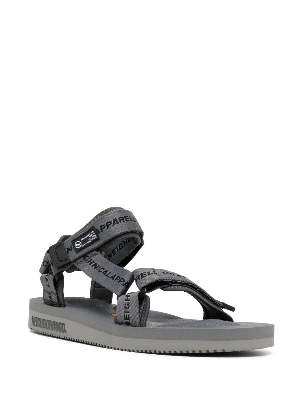 x Neighborhood logo-strap sandals - 2