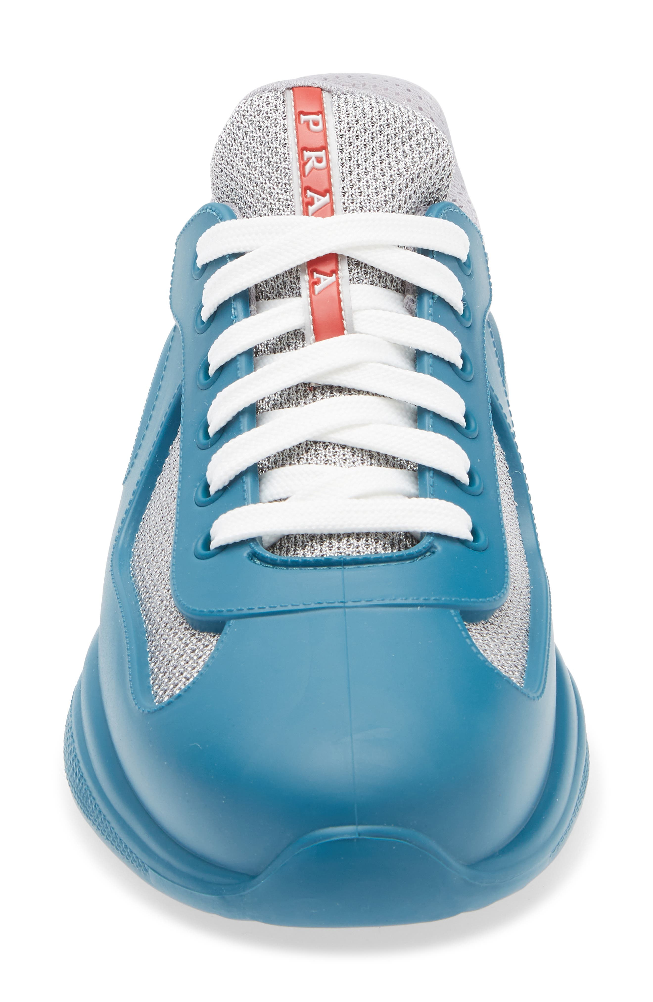 Prada America's Cup Low Top Sneaker in Laguna at Nordstrom - 4