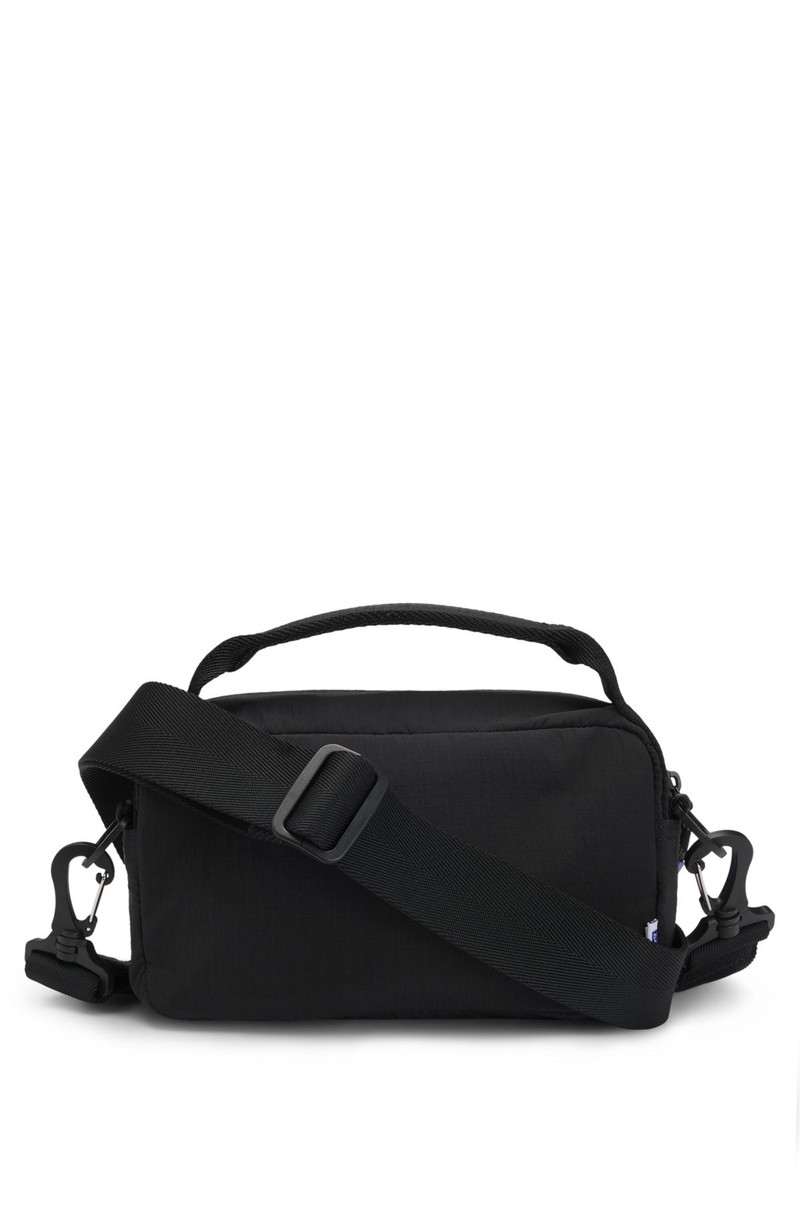 REPORTER BAG WITH BLUE LOGO LABEL 1