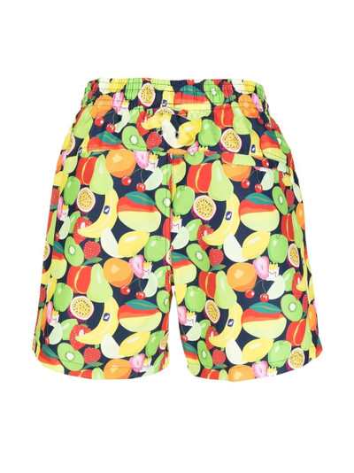 Derek Rose fruit print swim shorts outlook