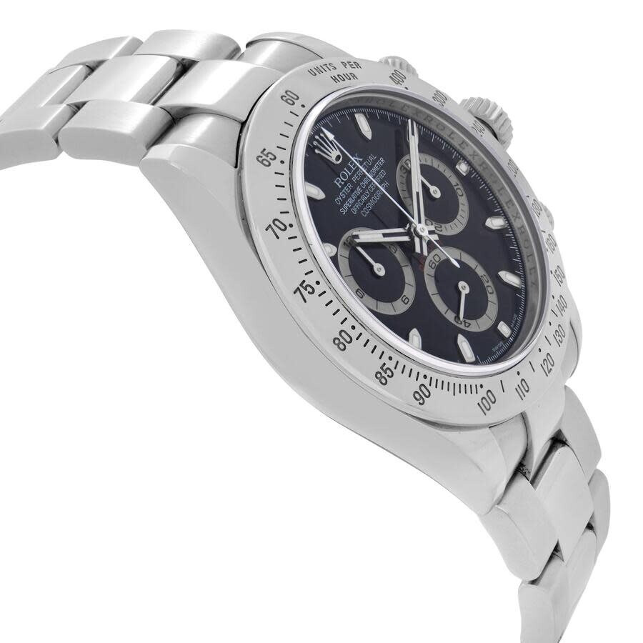 Pre-owned Rolex Cosmograph Daytona Chronograph Automatic Chronometer Black Dial Men's Watch 116520 B - 4
