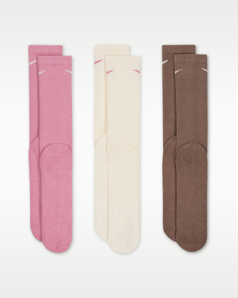 Nike Everyday Plus Cushioned Training Crew Socks (3 Pairs) 3
