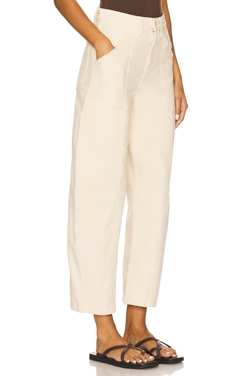 GOOD AMERICAN Canvas Cropped Barrel Pants outlook