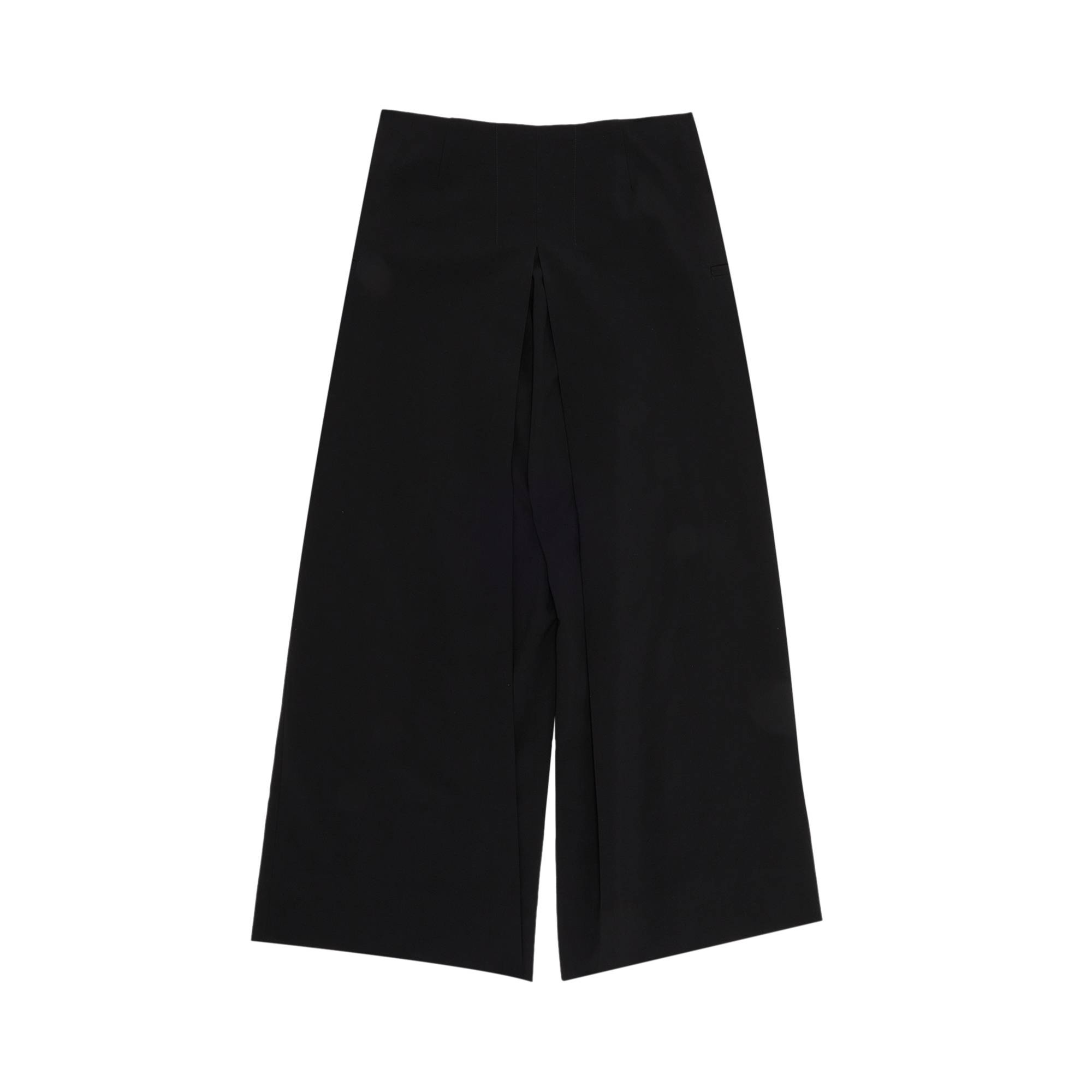 Loewe Luxury Cropped Belted Pants 'Black' - 2