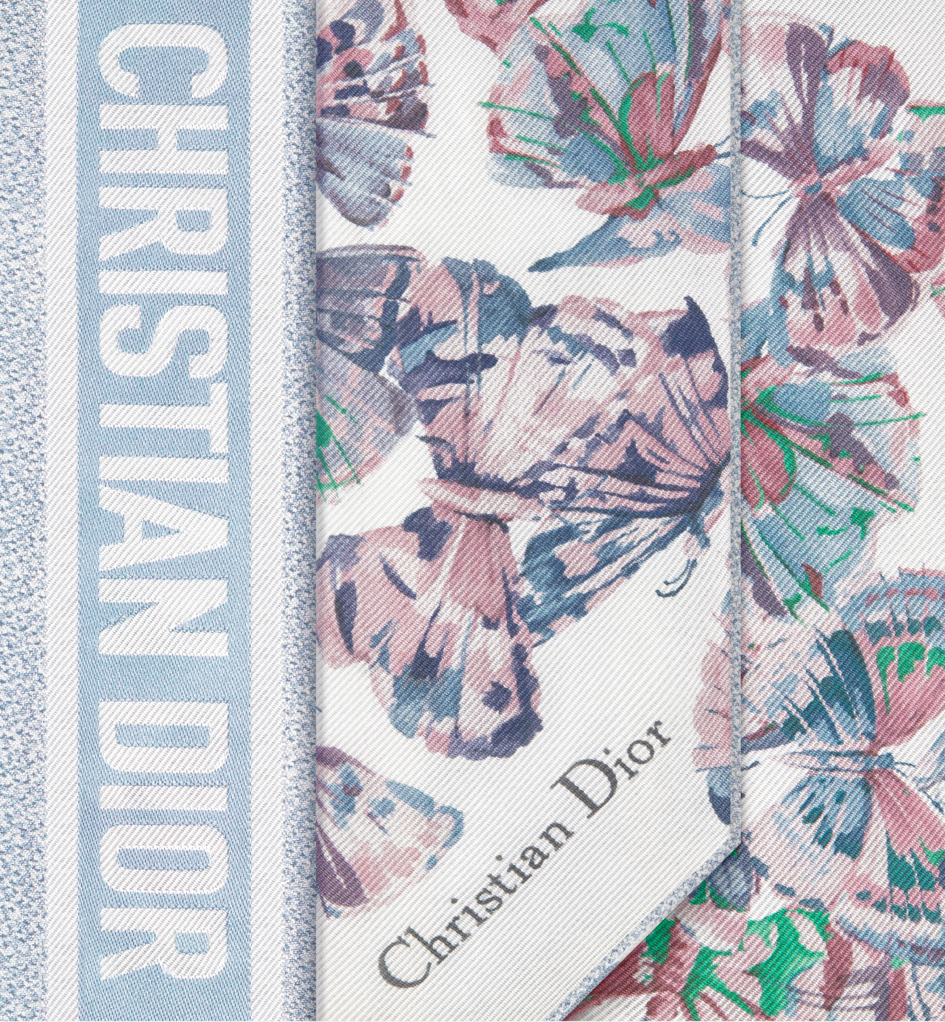 Dior Camo Papillon Mitzah Scarf - 5