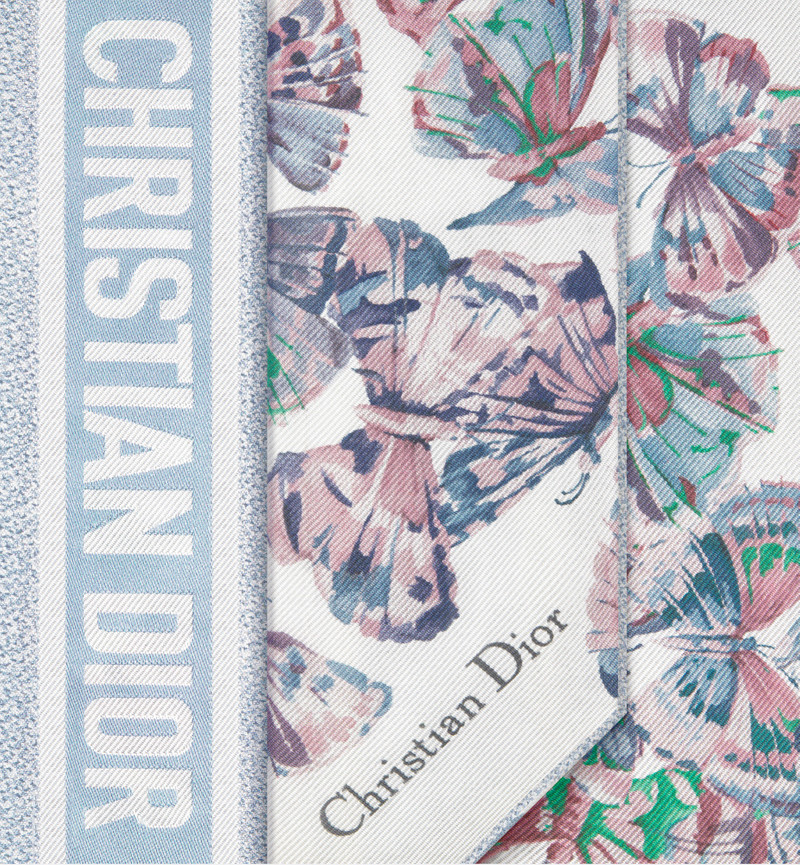 Dior Camo Papillon Mitzah Scarf 5