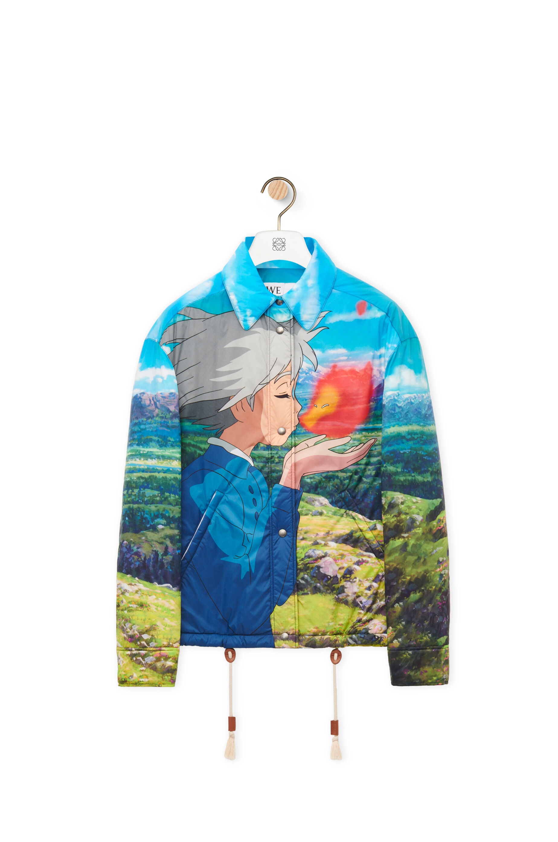 Calcifer coach jacket in nylon - 1