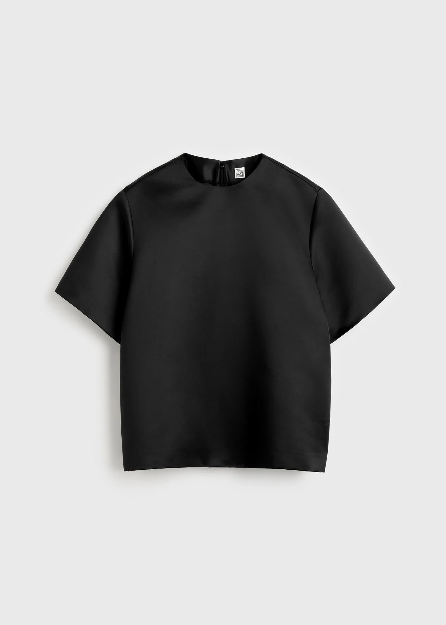 Duchess satin tee black - 1