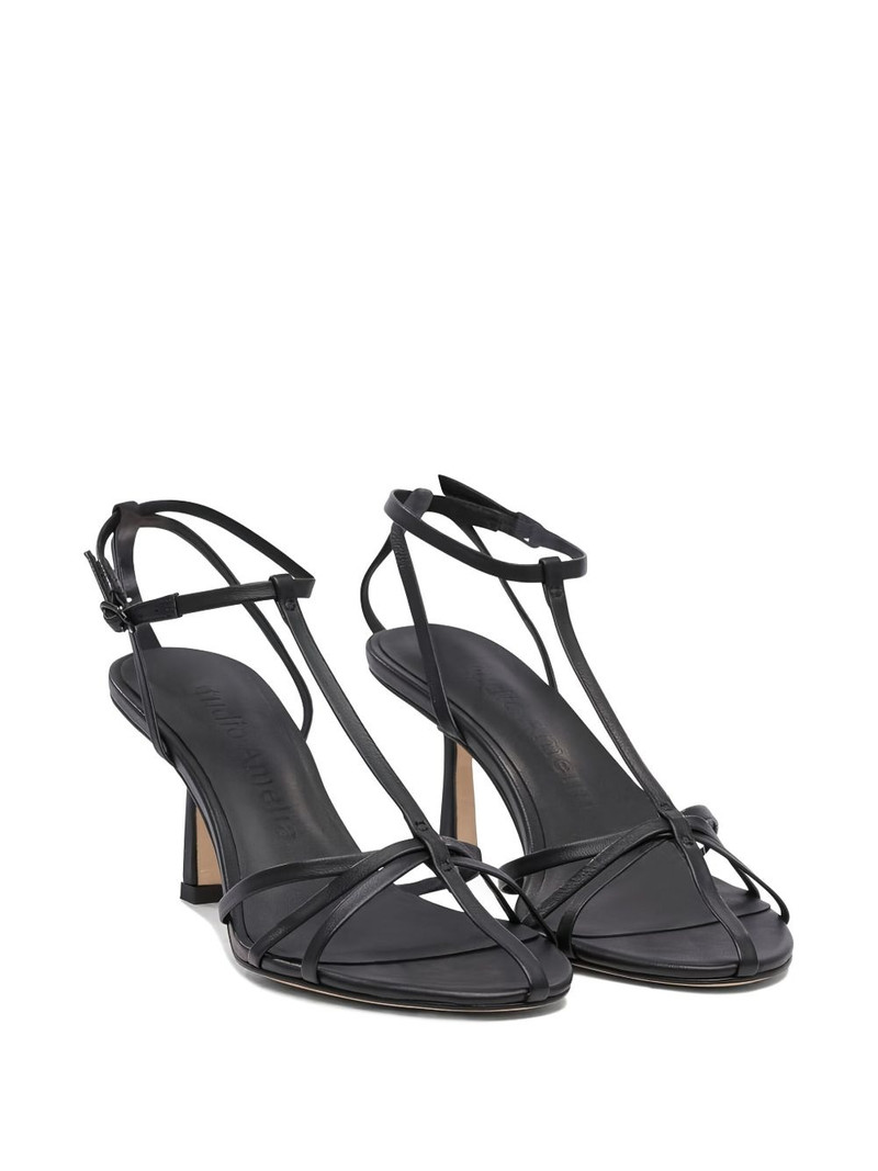 Studio Amelia 70mm Aviary leather sandals outlook
