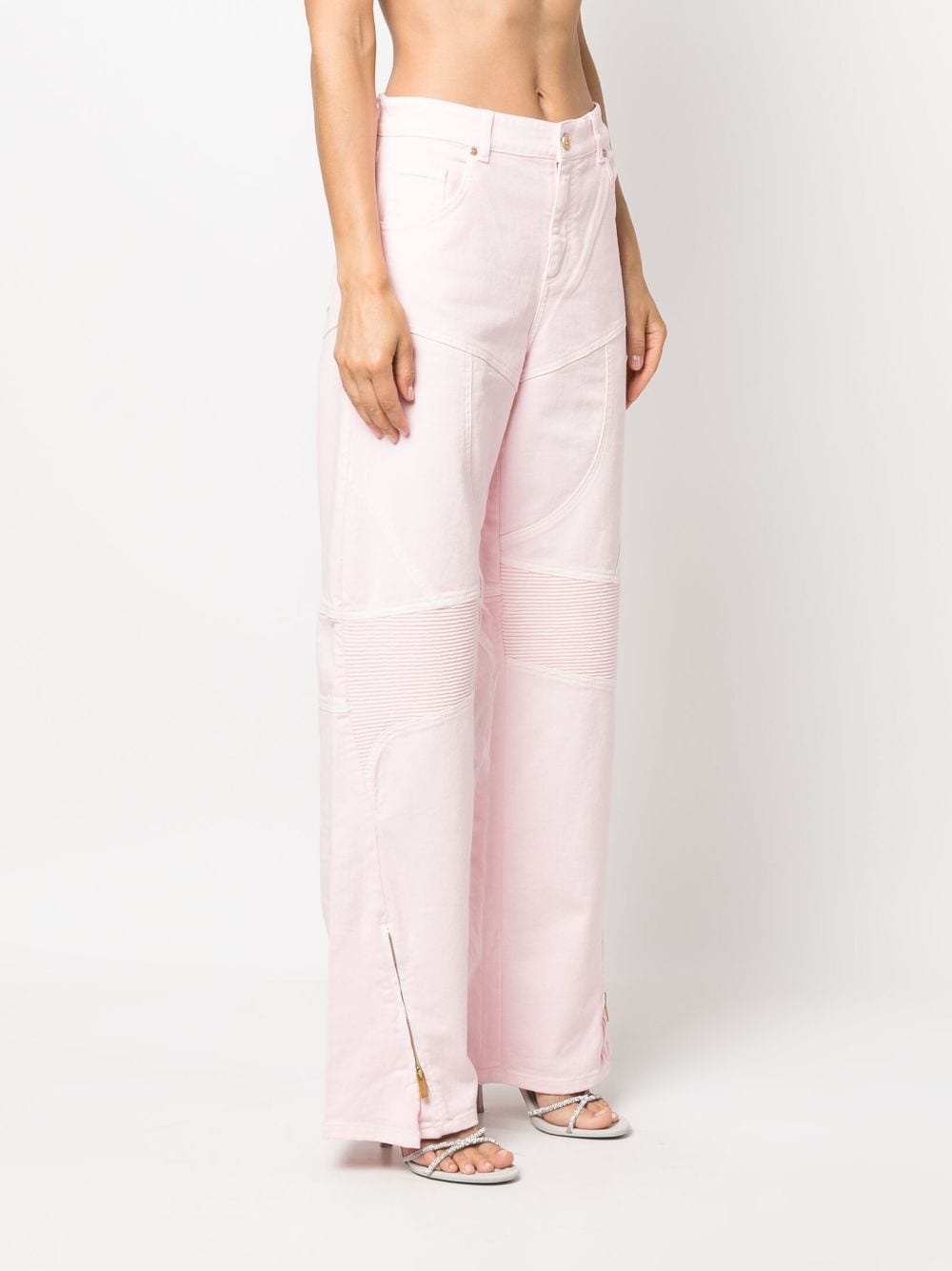 mid-rise wide-leg jeans - 3